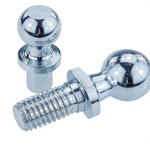 สลักเกลียวหัวบอล DIN 71803 ชุบโครเมียม สำหรับอุปกรณ์ยึดต่อพ่วงรถพ่วง - Product Image 1