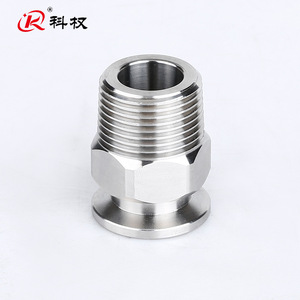 Raccord mâle hexagonal KF à vide poussé en acier inoxydable 304, connexion rapide 16, bride 25, tuyau 40, filetage PT 50 - Product Image 3