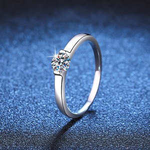 Nouvelle bague pour femme en argent S925, motif croix étoilée, luxe léger, exquise, polyvalente, bijoux <span class=keywords><strong>de</strong></span> mariage <span class=keywords><strong>de</strong></span> haute qualité, vente en gros - Product Image 4
