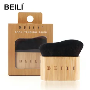 BEILI pinceau maquillage makeup&tools silicone facial cleansing brush cleaner body scrubber blender eco-friendly packaging