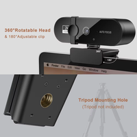 Otomatik Odaklamalı USB Web Kamerası 4K HD 2K/4K Çözünürlük, Dizüstü Bilgisayarlar için Canlı Yayın, Video Konferans, Çevrimiçi YouTube Yayınları ve Zoom için