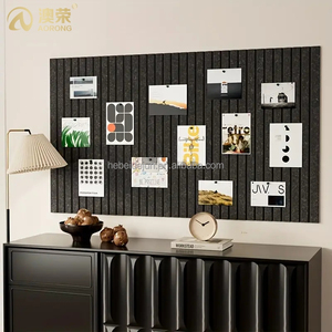Tablón de anuncios de diseño de Panel de pared moderno, Azulejos acústicos portátiles fáciles de instalar, Ideas de decoración <span class=keywords><strong>para</strong></span> sala de estar, Panel de insonorización de fieltro - Product Image 2