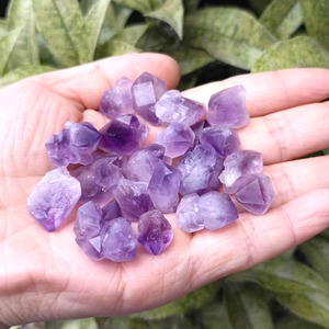 Natural Amethyst Raw Stone <b>Crystal</b> <b>Chips</b> Purple Mineral Specimen Home Decoration Gift Collection - Product Image 4