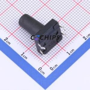 TSF001A17026A Tactile Switch DIP-4P,12x12mm Switch Round Button 2.6N Through Hole 12mm - Product Image 2
