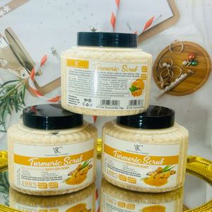 Scrub Sbiancante alla Curcuma per <span class=keywords><strong>Viso</strong></span> e Corpo, Crema Esfoliante Illuminante, Detergente Delicato Idratante per la Cura della Pelle - Product Image 2