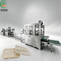 Volledig automatische, hogesnelheids inline thermoformmachine voor het maken van wegwerp PP/PS maaltijd- en lunchbentovormen.