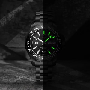 Drioshipping Montre-bracelet pour homme de luxe haut de gamme Style d'affaires à la mode avec mouvement à quartz Cadran en verre Ronda Boîtier en alliage - Product Image 6