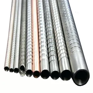 Good quality Stainless Steel Decorative Welded Pipe 201 202 430 304 316 3mm 4mm 5mm knurled mirror polished stainless steel tube