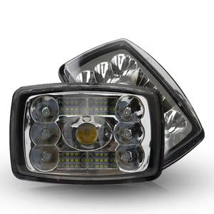 ไฟทำงาน LED 45W 12V แสงสูง/ต่ำ สีขาว 4000 ลูเมน H4 กันน้ำ ขนาด 4 นิ้ว ไฟตัดหมอกสำหรับมอเตอร์ไซค์ สำหรับรถออฟโรด รถยนต์ทั่วไป - Product Image 1