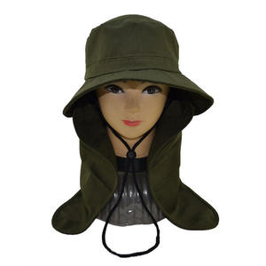 Chapeau Bob Personnalisé avec Logo, Protection Solaire et Rabat pour le Cou, Tissu Séchage Rapide, Usine BSCI pour Marques de Pêche et Activités de Plein Air, MOQ 50, Échantillon en 3 Jours - Product Image 3