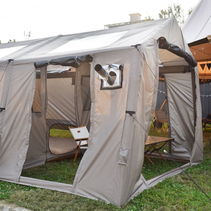 Camping Fun Factory - Tienda de Campaña Inflable Portátil Impermeable para 5-6 Personas, Material Oxford, para Todas las Estaciones - Product Image 2