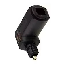 Adaptateur audio optique CableCreation 90 degrés Toslink mâle vers femelle, connecteur SPDIF à angle droit pour <span class=keywords><strong>barre</strong></span> <span class=keywords><strong>de</strong></span> <span class=keywords><strong>son</strong></span> TV murale - Product Image 2