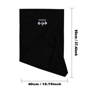 <b>Thick</b> & Oversized Knitted Quick Dry Sports <b>Towel</b> Solid Color 40x95cm High Absorbency Microfiber for Gym Fitness <b>Beach</b> - Product Image 3