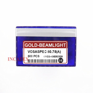 500 Stück Original Gold <span class=keywords><strong>Beamlight</strong></span> Stricknadeln VOSASPEC 80.75(A) für SHIMA SEIKI Chinesische Strickmaschine 14G Nadel - Product Image 2