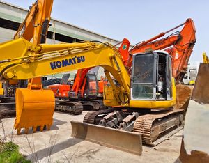 Komatsu รถตักตีนตะขาบ PC128US มือสองจากประเทศญี่ปุ่นสภาพการทำงานที่ดีเยี่ยมชิ้นส่วนมอเตอร์แกนคุณภาพสูง - Product Image 6