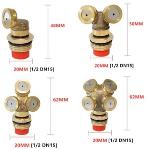 Rociador de Latón para Riego de Jardín, Conector de Latón para Nebulización y Atomización, Boquilla de Nebulización para Jardín - Product Image 2