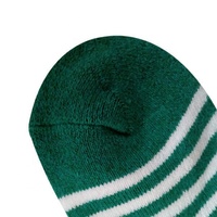 Chaussettes en coton doux pour bébé-Bout sans couture et poignets pliables, chaussettes respirantes pour tout-petits pour garçons et filles