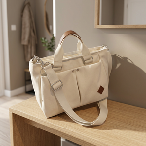 Sac fourre-tout en toile de coton personnalisé pour les courses, les supermarchés, les marques de détail et l'usage quotidien - Product Image 1