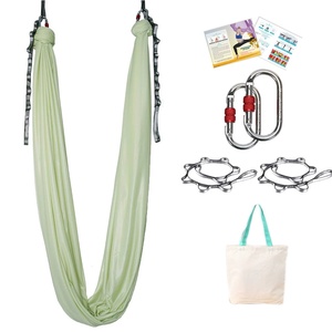 Columpio Sensorial Interior Personalizado para Niños, Ligero y Duradero, de Poliéster/Nailon, <span class=keywords><strong>Hamaca</strong></span> Aérea para Yoga y Pilates de 5 m, Alivio para el <span class=keywords><strong>Autismo</strong></span>, Terapia - Product Image 1