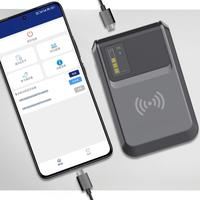 Escáner Portátil UHF ISO 18000-6C de Largo Alcance Inalámbrico para Lector de Identificación por Radiofrecuencia Remoto