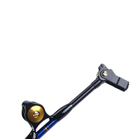 Joran Trolling Lurekiller 80/130lb 1.65/1.5m dengan Ring Guide PAC BAY, untuk Memancing di Laut dan Sungai, Gagang EVA, Karbon, Aksi Medium