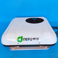 Climatiseur de toit tout-en-un DEFU pour véhicules, compresseur électrique à spirale 12V/24V, garantie 1 an, voitures, camions, 7000-10000 BTU