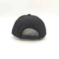 Chapeaux OEM en corde Casquette de sport de golf et de baseball à 5 panneaux de haute qualité Casquette de camionneur en PVC brodée personnalisée Casquette imperméable découpée au laser avec corde