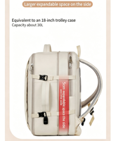 Sac à dos de voyage pour ordinateur portable, personnalisé avec logo, étanche, avec port USB, pour cabine Ryanair, bagage à main pour avion