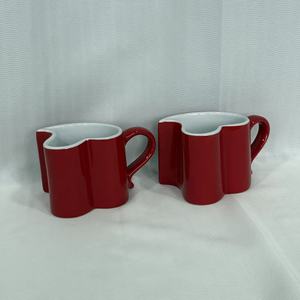 2026 Hot Selling European Porcelain High-Temperature Resistant <b>Heart</b>-<b>Shaped</b> Coffee Mug Dishwasher Microwave Safe Food Safe - Product Image 5