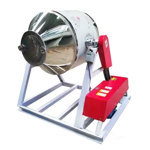 Mezclador de polvo seco rotatorio, mezclador tipo tambor de cintura, soporte mezclador de tambor