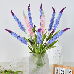 Material Floral Artificial Estilo Noche Estrellada, Rama Individual de Hierba Cola de Gato de Seda, Decoración de Estilo Natural, Accesorios de Fotografía - Product Image 5