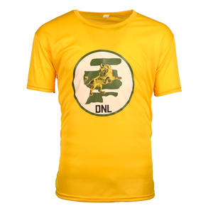 Camiseta Lisa de Poliéster para Campaña Electoral, Personalizada, Económica, con Cuello Redondo, Impresión a Todo Color de 120 GSM - Product Image 1