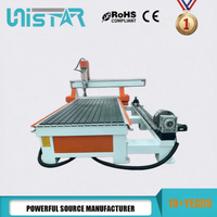 Routeur CNC 4 axes Factory 1325 avec dispositif rotatif latéral, machine de gravure et de découpe pour le bois massif et le MDF, pour la fabrication de meubles