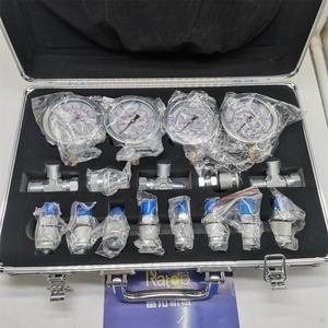4 <b>Gauge</b> Hydraulic Pressure <b>Gauge</b> Set for Excavator Hydraulic Pressure <b>Measurement</b> Kit <b>Gauge</b> Diagnostic <b>Tool</b> - Product Image 3