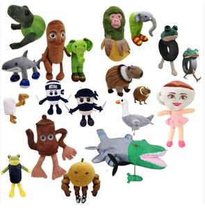 Mới tungtungtung sahur ý não thối động vật telalaero telala cá mập phim hoạt hình sang trọng plushie peluches nhồi bông Búp bê đồ chơi Quà tặng - Product Image 5