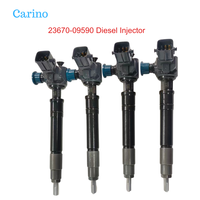 Injecteur de carburant Common Rail 23670-09590 pour Toyota Hilux Fortuner Innova HiAce 1GD 2GD Diesel Pièce 2367009590