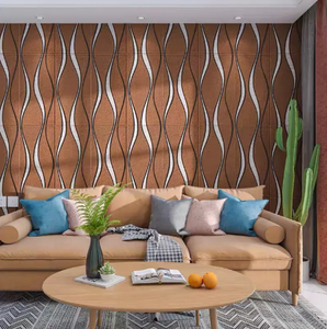 Thiết kế hiện đại 3D không thấm nước tự dính PE Foam tường Sticker mô hình hình học hình nền cho trang trí nội thất cho phòng khách - Product Image 3