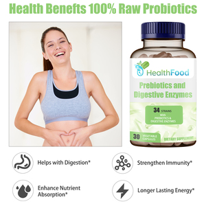 Suplemento Dietético en Cápsulas Vegetales OEM, Promueve la Digestión, Prebióticos y Enzimas Digestivas, Salud Intestinal - Product Image 6