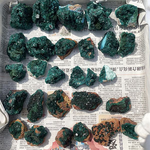 卸売 天然 ダイオプテーズ 原石 ヒーリング クリスタル ラフストーン クラフト 標本 室内装飾用 - Product Image 5