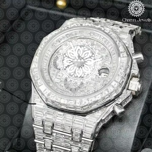Montre en diamant très demandée pour femmes, montre-bracelet luxueuse et étincelante pour un usage quotidien, disponible à un prix raisonnable - Product Image 6