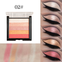 Palette de surligneur cinq couleurs BSIMONE transfrontalière, éclaircissante et sculptante, fini mat, style européen et américain