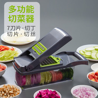 Handmatige 12-in-1 groente- en uienhakker/snijder/mandoline