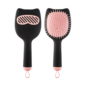 Herramienta de peinado multiusos personalizada, cepillo de pelo de moda para niños, cepillo de nailon iónico compacto con cojín para <span class=keywords><strong>horarios</strong></span> ocupados - Product Image 1