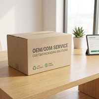 Boîte à durian en carton ondulé 5 couches sur mesure, très résistante, pour le transport, emballage de fruits super robuste en gros avec logo
