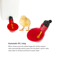 YYC automatique dinde Cage tasse à eau poulet buveur bouteille d'eau volaille buveur