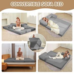 Canapés-lits extensibles confortables <span class=keywords><strong>pas</strong></span> <span class=keywords><strong>cher</strong></span> <span class=keywords><strong>canapé</strong></span> Com convertible en <span class=keywords><strong>lit</strong></span> pliable 2 places <span class=keywords><strong>canapé</strong></span>-<span class=keywords><strong>lit</strong></span> meubles modernes pour chambre à coucher - Product Image 2