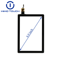 WIWOTOUCH 8-Zoll Touchscreen TFT LCD-Display Touchpanel für Industriemonitore