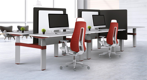 Estructura de Escritorio de Pie Moderna ZGO con 4 Patas y Motores Dobles, Diseño Inteligente para Dormitorio, Doble la Producción, Doble la Diversión - Product Image 3