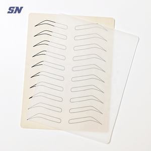 Dernière peau de pratique translucide, <span class=keywords><strong>tatouage</strong></span>, <span class=keywords><strong>feuille</strong></span> PMU, outils en Silicone, Microblading, maquillage Permanent, sourcils, lèvres, caoutchouc de Silicone - Product Image 1