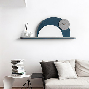 Wall <b>Clock</b> Large Size Irregular Shape Quartz Movement <b>Battery</b> Powered Oversized Dining Room Modern Minimalist Design - Product Image 3